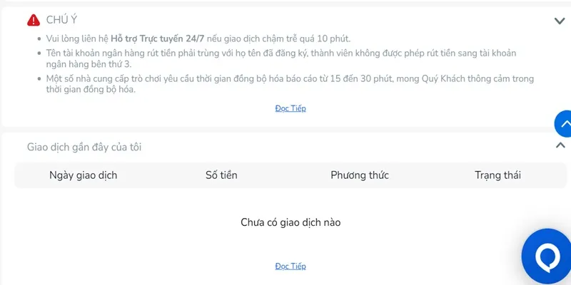 Một số lưu ý giúp bạn rút tiền BK8 không gặp lỗi