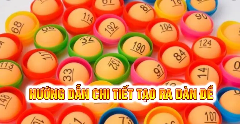 Các bước cụ thể để có thể tạo ra dàn số yêu thích